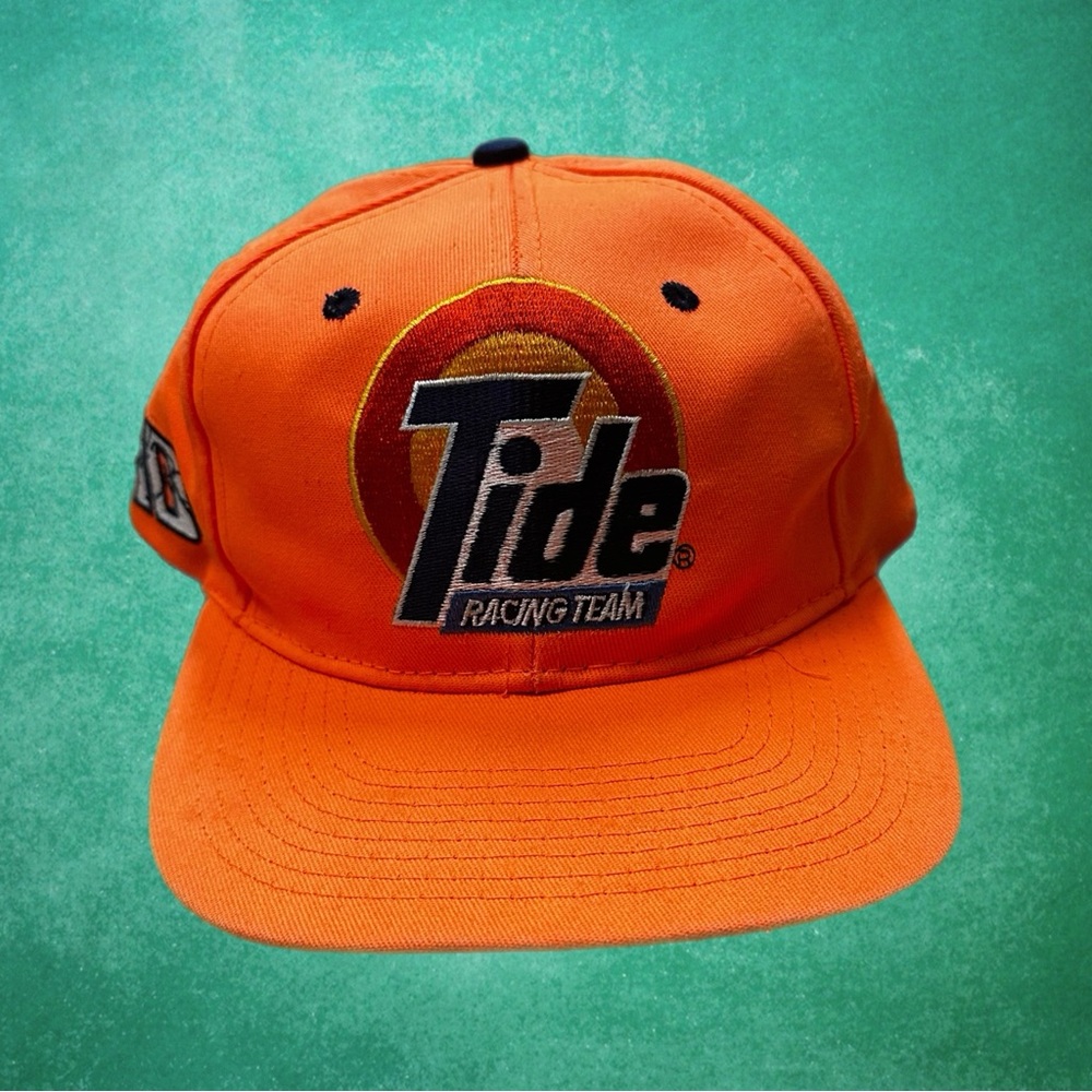 Vintage NASCAR Ricky Rudd Tide Racing Snapback - Picture 1 of 5